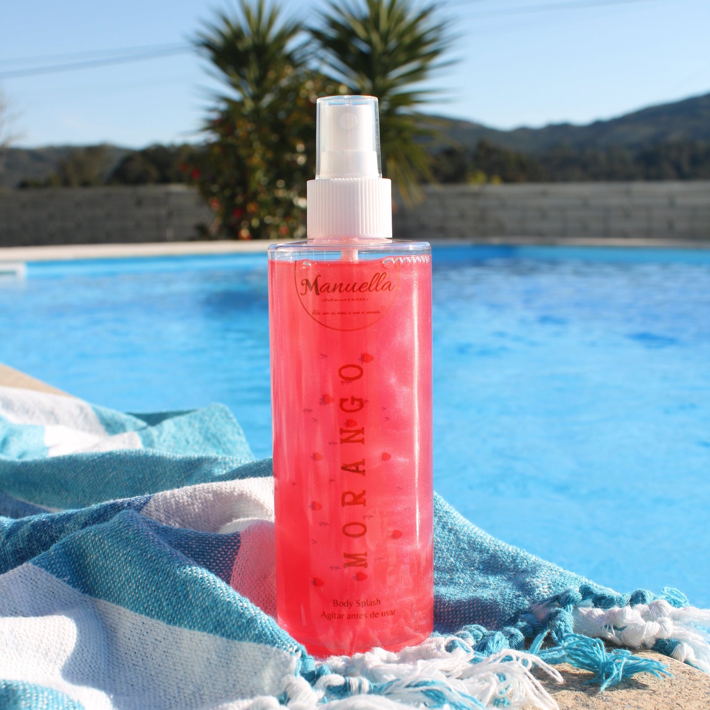 Body Splash de Morango - Manuella