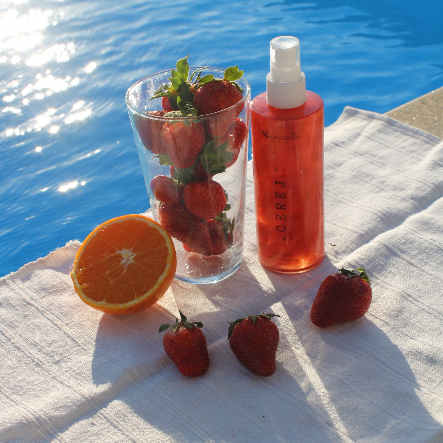 Body Splash de Cereja - Manuella