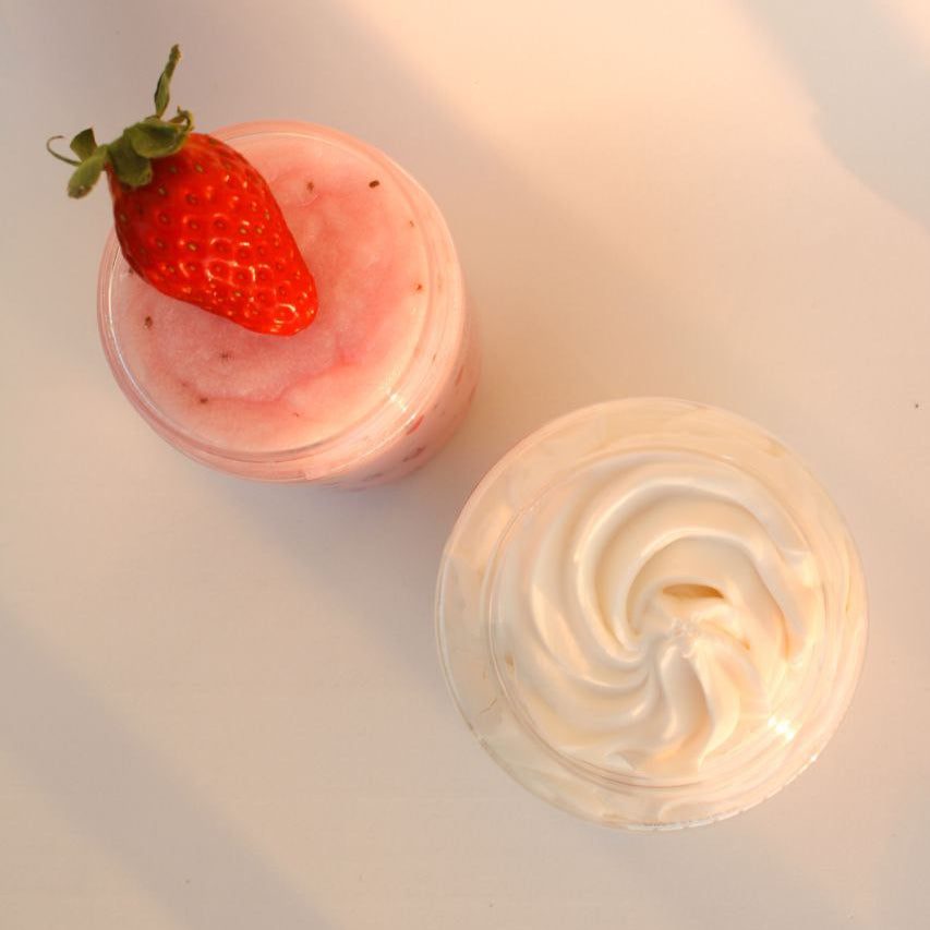 Esfoliante Corporal de Morango - Manuella