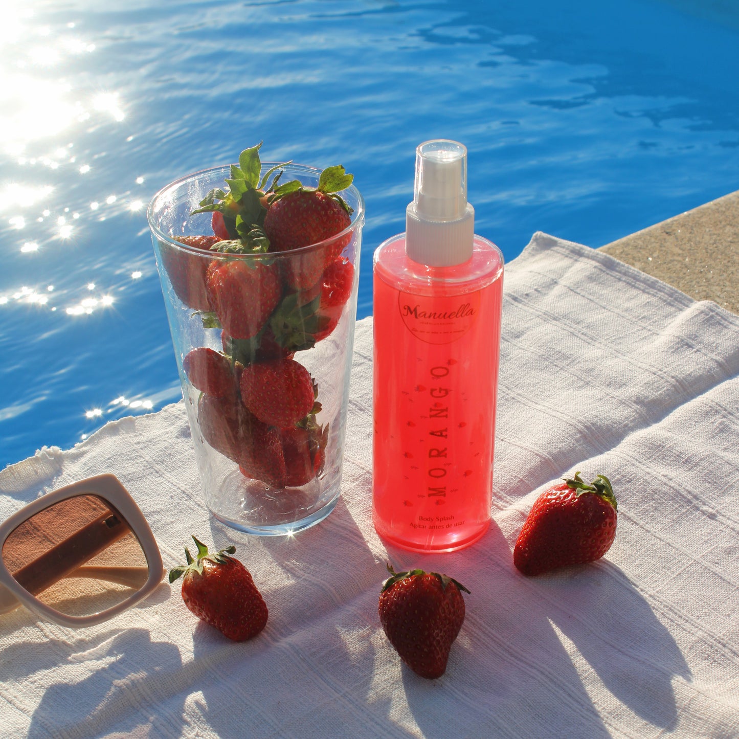 Body Splash de Morango - Manuella