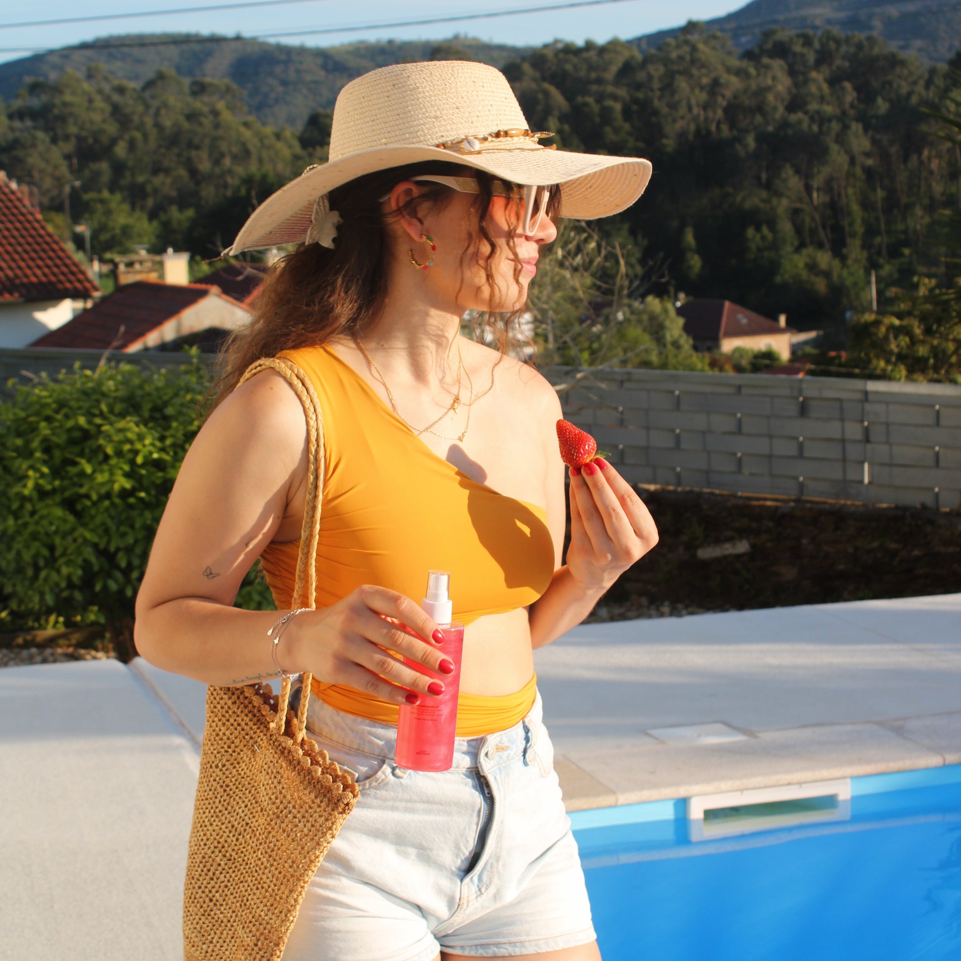 Body Splash de Morango - Manuella